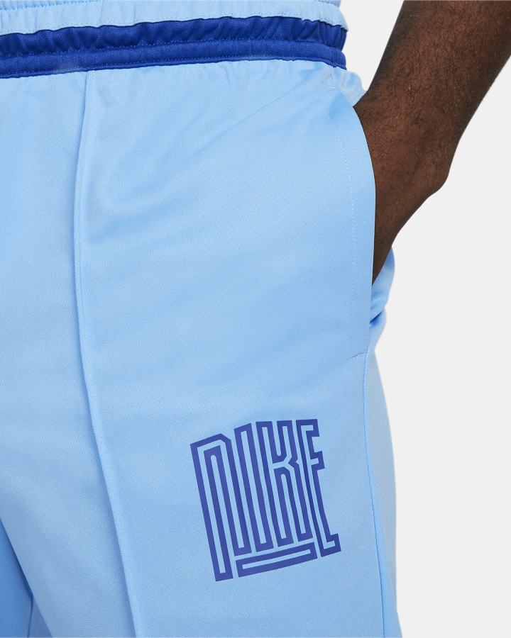 Pantalones Nike Dri-FIT Basketball Hombre Azules Azul Real | OFCNL-2798