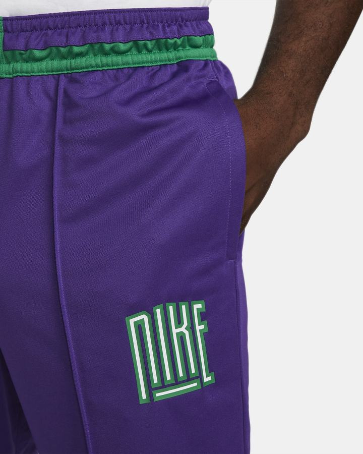 Pantalones Nike Dri-FIT Basketball Hombre Moradas | YFASO-0534