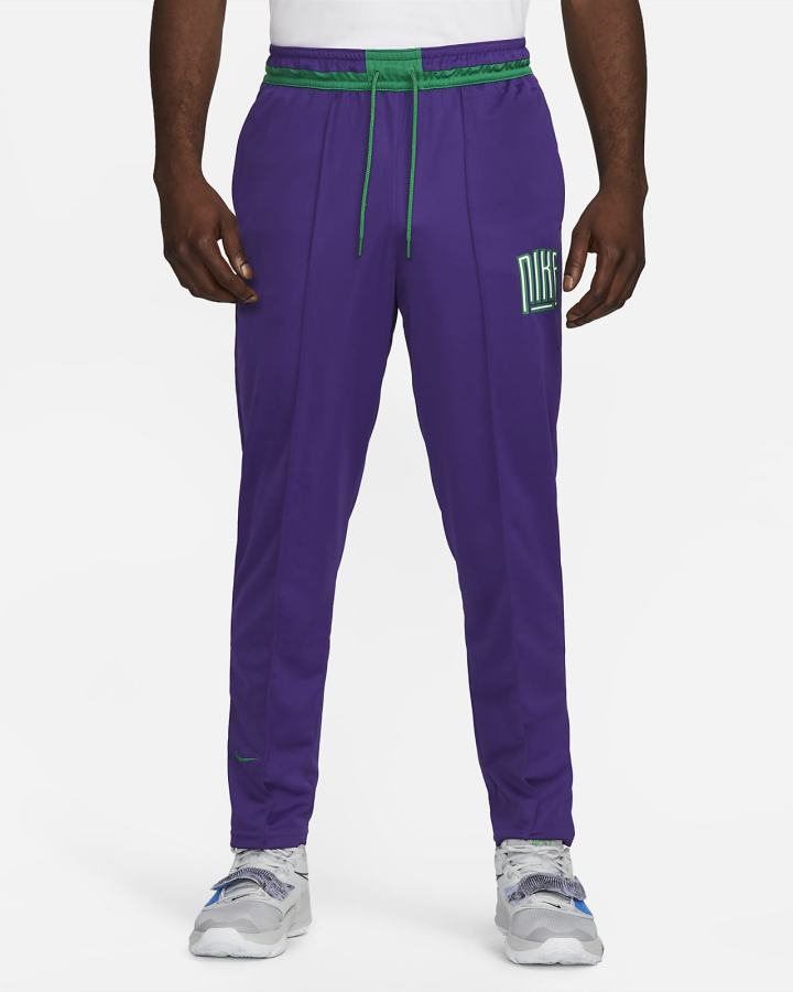 Pantalones Nike Dri-FIT Basketball Hombre Moradas | YFASO-0534