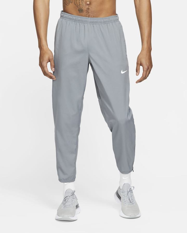 Pantalones Nike Dri-FIT Challenger Woven Running Hombre Gris | AOLNP-4870