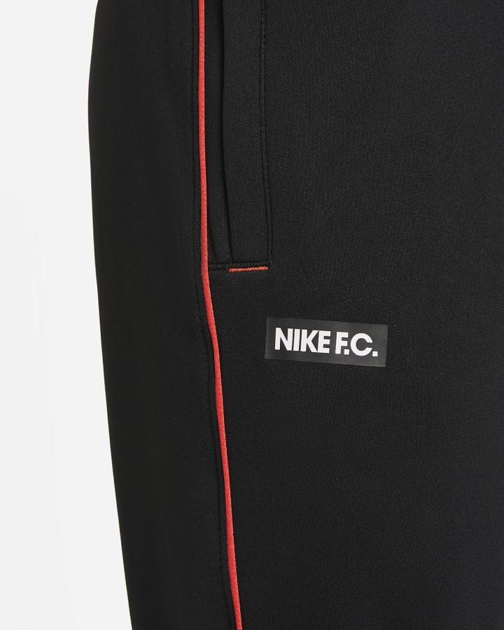 Pantalones Nike Dri-FIT F.C. Libero Kids Soccer Niño Negras Rojas Blancas | MPCYT-0249