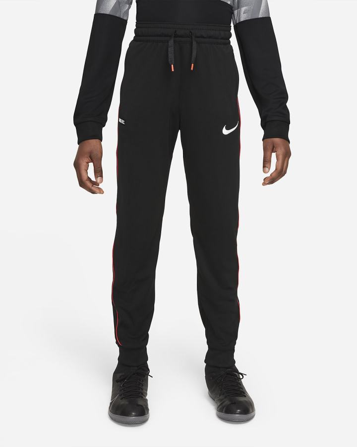 Pantalones Nike Dri-FIT F.C. Libero Kids Soccer Niño Negras Rojas Blancas | MPCYT-0249