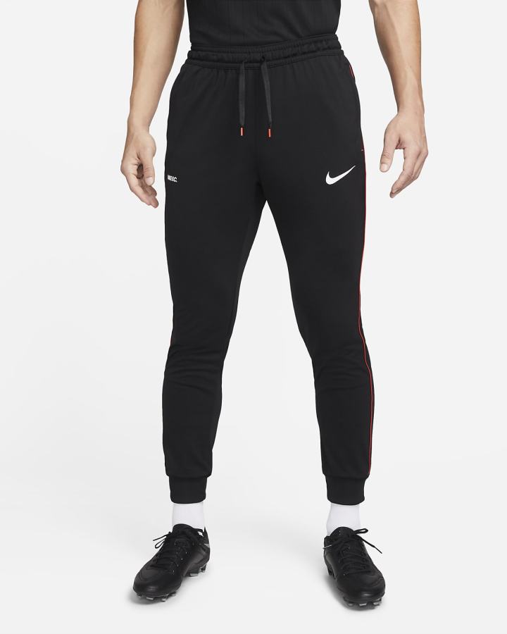 Pantalones Nike Dri-FIT F.C. Libero Soccer Hombre Negras Rojas Blancas | NCATH-8295