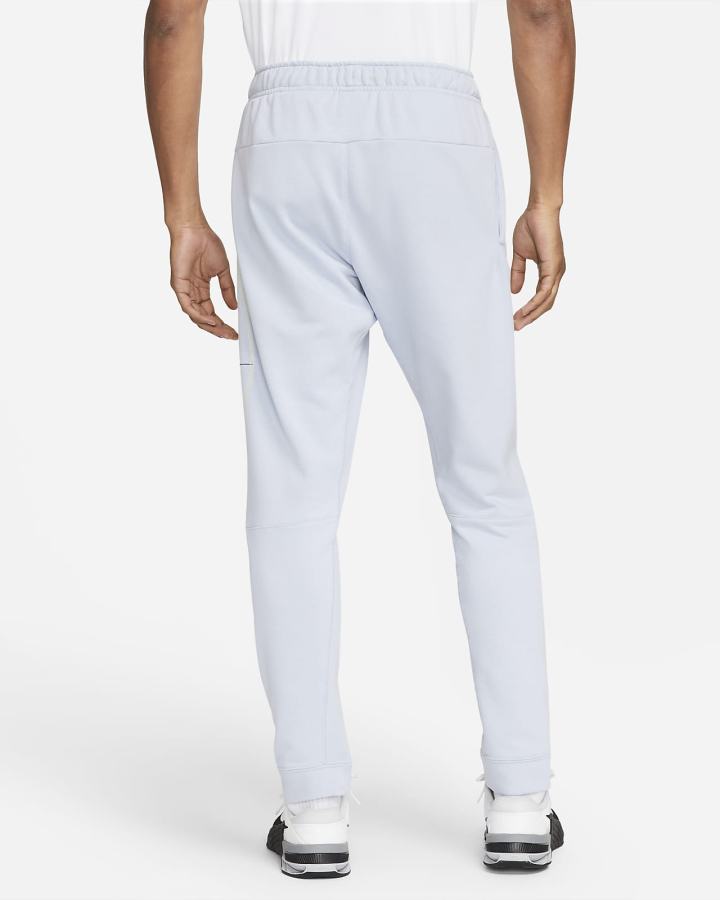 Pantalones Nike Dri-FIT Fleece Tapered Running Hombre Azules Limón | FLDJQ-3187