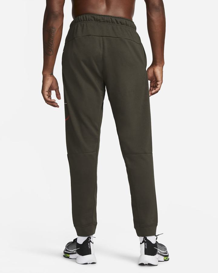 Pantalones Nike Dri-FIT Fleece Tapered Running Hombre Rojas | WOUGI-3729
