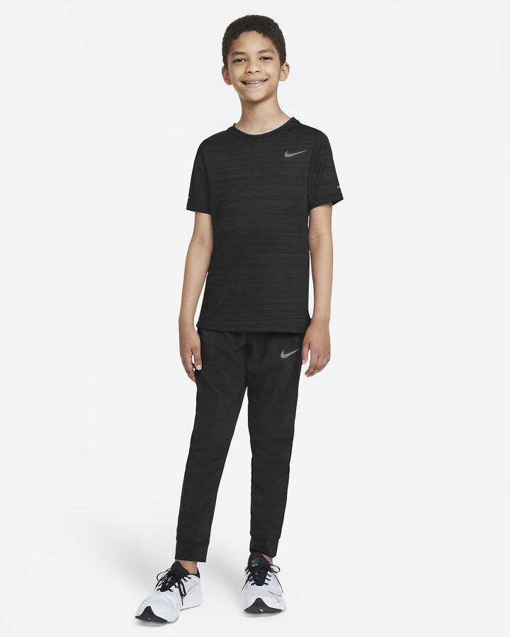 Pantalones Nike Dri-FIT Kids Woven Training Niño Negras | DIRGC-6572