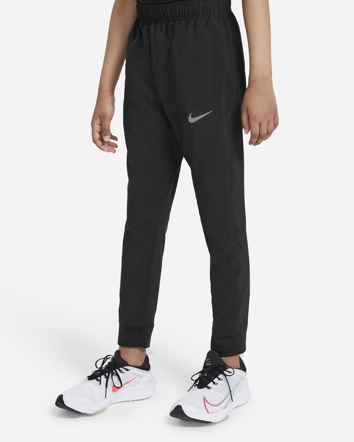 Pantalones Nike Dri-FIT Kids Woven Training Niño Negras | DIRGC-6572