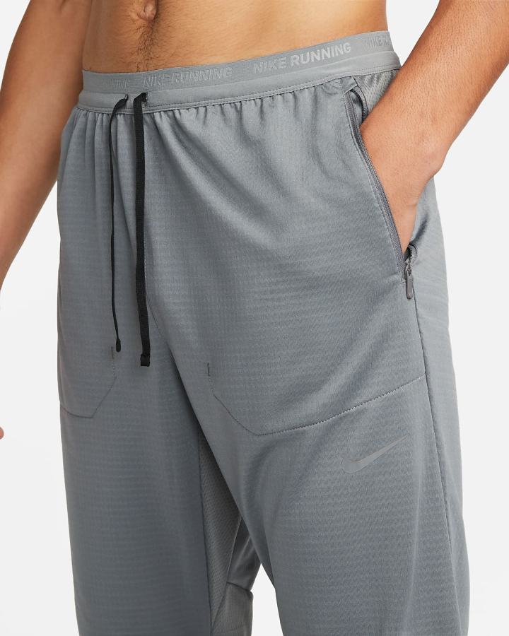 Pantalones Nike Dri-FIT Phenom Elite Knit Running Hombre Gris | KVXEU-6534