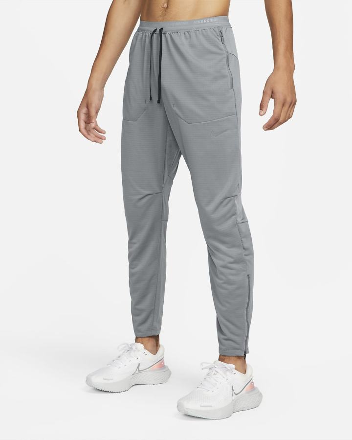 Pantalones Nike Dri-FIT Phenom Elite Knit Running Hombre Gris | KVXEU-6534