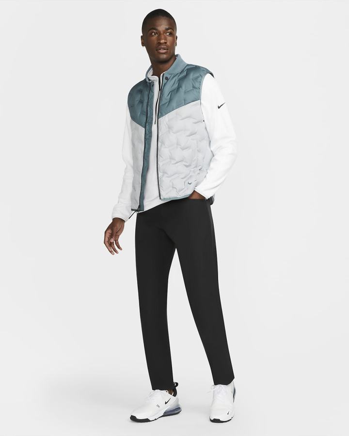 Pantalones Nike Dri-FIT Repel 5-Pocket Slim Fit Golf Hombre Negras | TMENR-1726