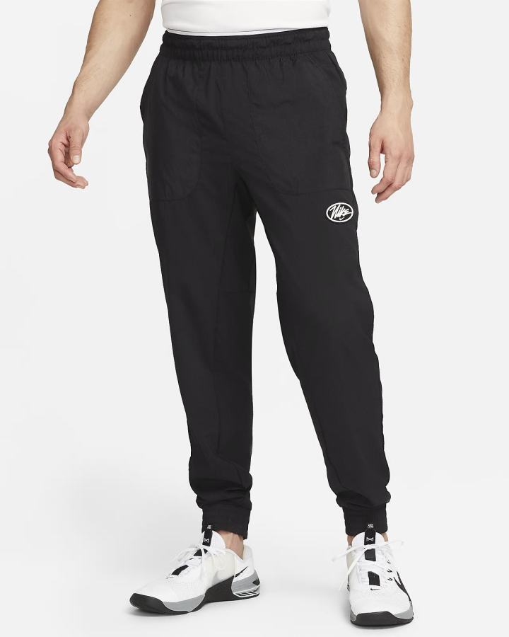 Pantalones Nike Dri-FIT Sport Clash Training Hombre Negras Blancas | MZCEW-3201