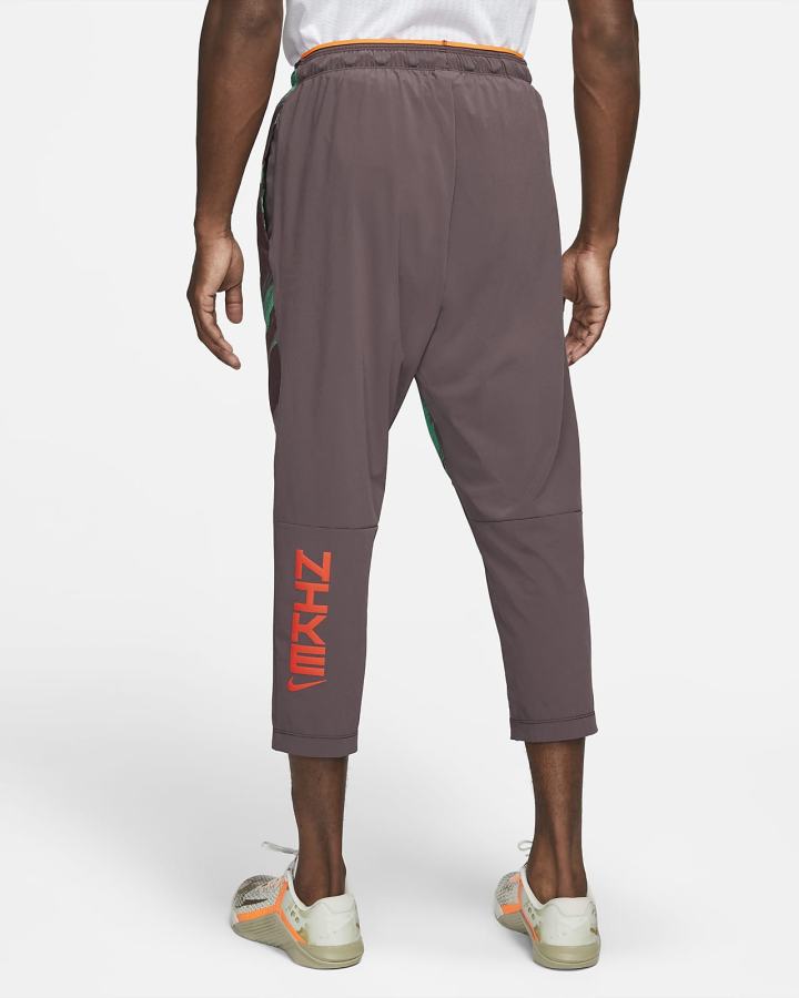 Pantalones Nike Dri-FIT Sport Clash Woven Training Hombre Marrones Naranjas | MATEX-0147