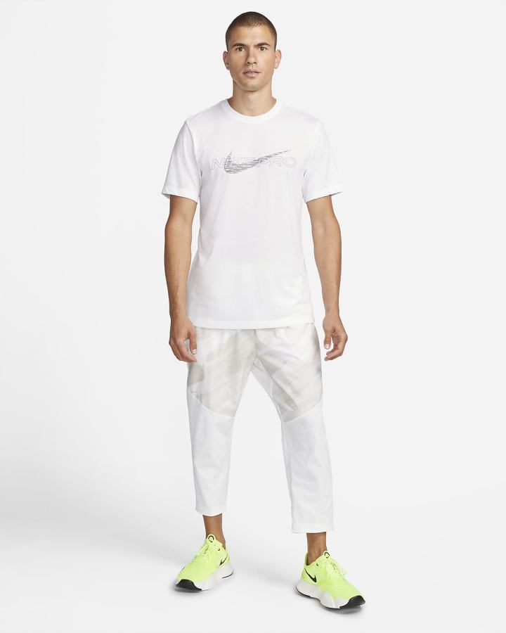Pantalones Nike Dri-FIT Sport Clash Woven Training Hombre Blancas Azules | WJDUQ-9862