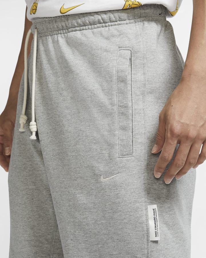 Pantalones Nike Dri-FIT Standard Issue Basketball Hombre Gris Oscuro Blancas | FWOMZ-8320