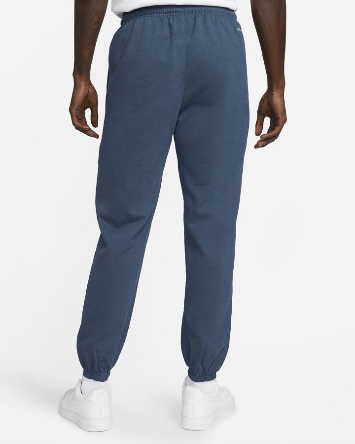 Pantalones Nike Dri-FIT Standard Issue Basketball Hombre Azul Marino Blancas | ZWMOJ-8904