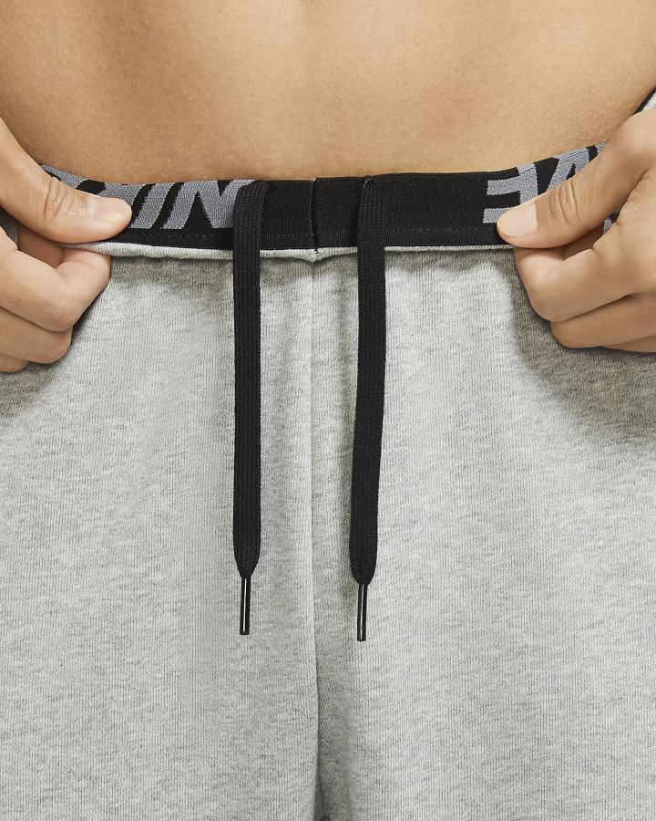 Pantalones Nike Dri-FIT Tapered Training Hombre Gris Oscuro Negras | ARNDK-5012