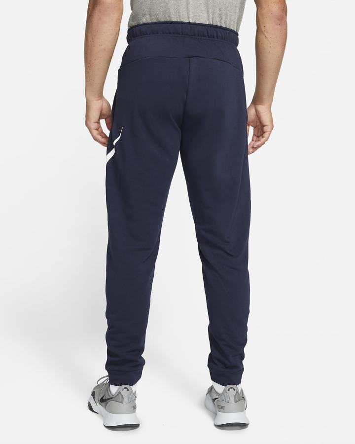 Pantalones Nike Dri-FIT Tapered Training Hombre Obsidian Blancas | CMRQI-8023