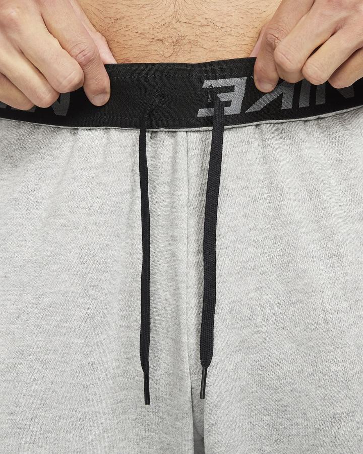 Pantalones Nike Dri-FIT Tapered Training Hombre Gris Oscuro Negras | LDZBR-0536