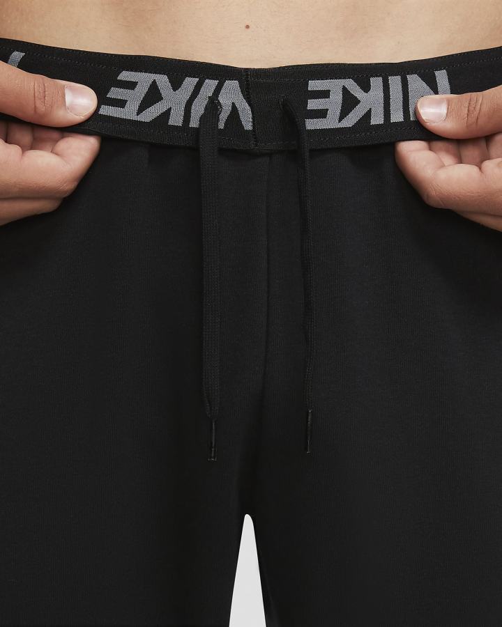 Pantalones Nike Dri-FIT Tapered Training Hombre Negras Blancas | SPHOA-3597