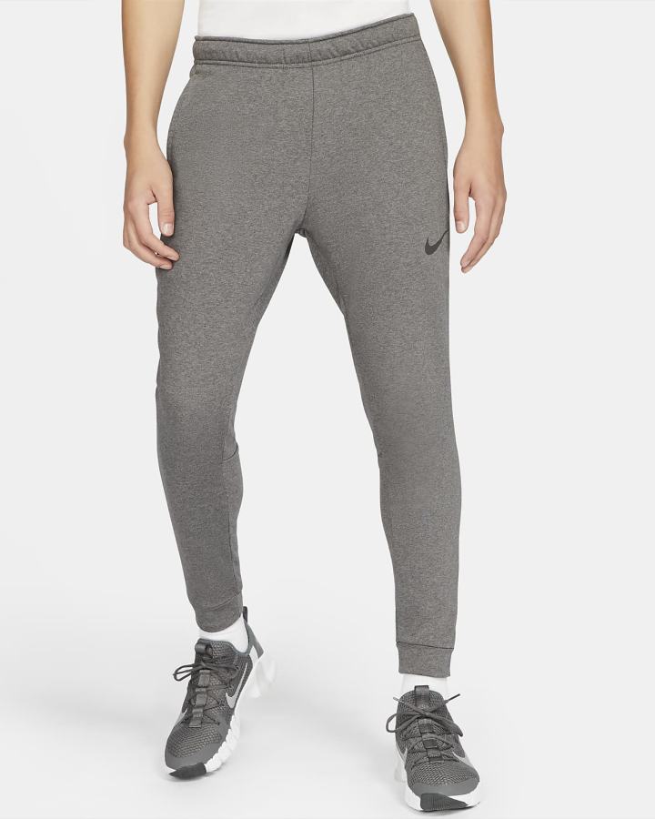Pantalones Nike Dri-FIT Tapered Training Hombre Gris Negras | XHINU-0523