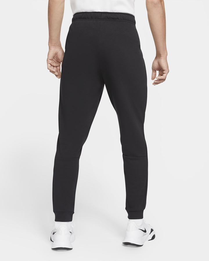 Pantalones Nike Dri-FIT Tapered Training Hombre Negras Blancas | YIFPJ-8605