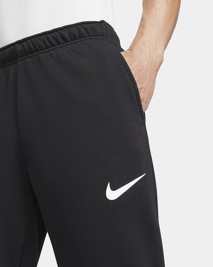 Pantalones Nike Dri-FIT Tapered Training Hombre Negras Blancas | YIFPJ-8605
