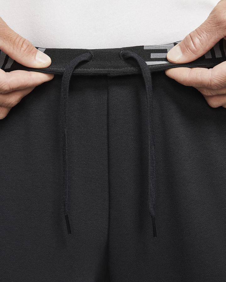 Pantalones Nike Dri-FIT Tapered Training Hombre Negras Blancas | YIFPJ-8605