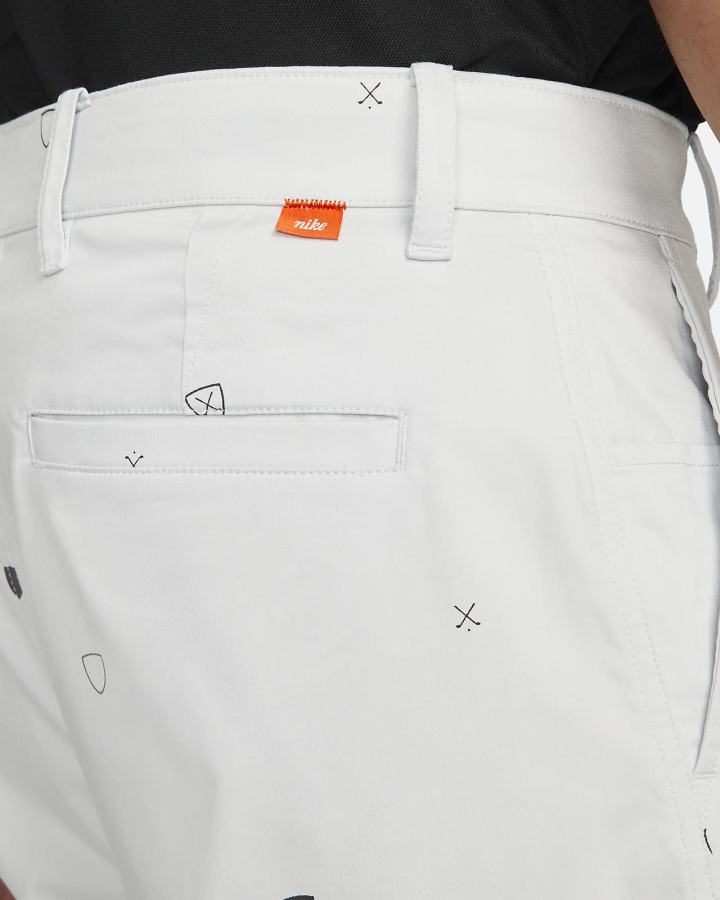 Pantalones Nike Dri-FIT UV Printed Golf Chino Hombre Blancas | ITOXQ-3870