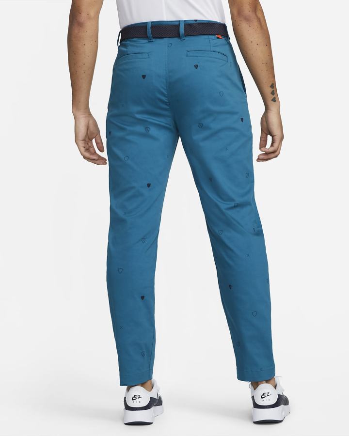 Pantalones Nike Dri-FIT UV Printed Golf Chino Hombre Azules | IXHAM-3518