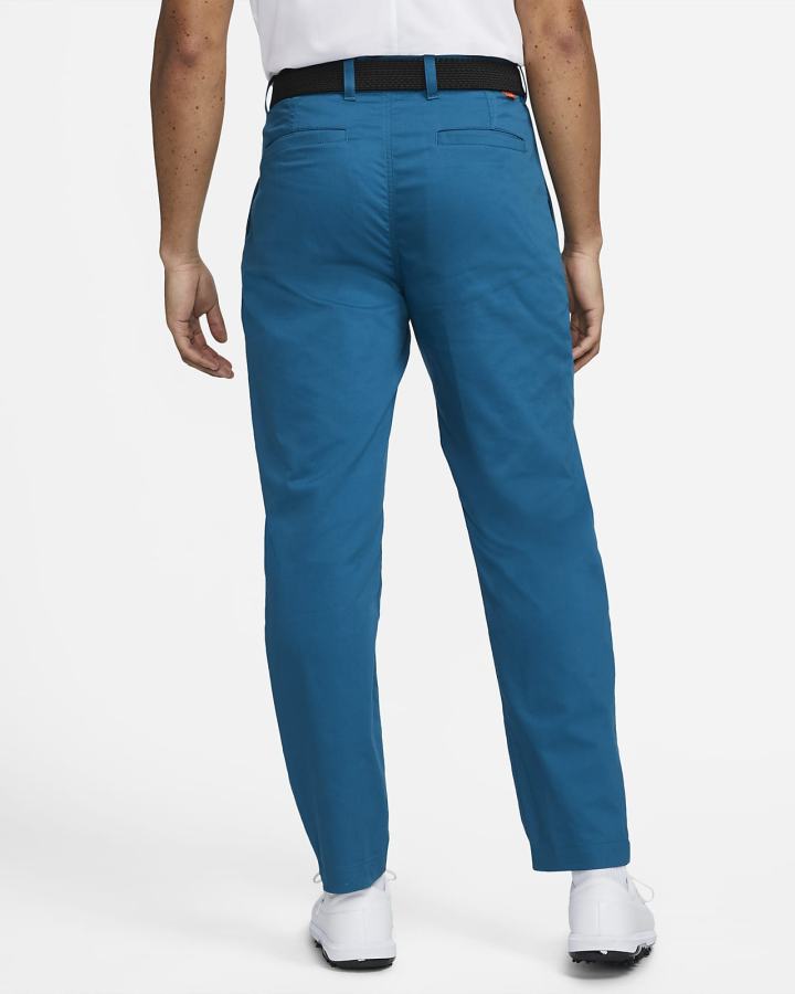 Pantalones Nike Dri-FIT UV Standard Fit Golf Chino Hombre Azules | GQAKI-4619