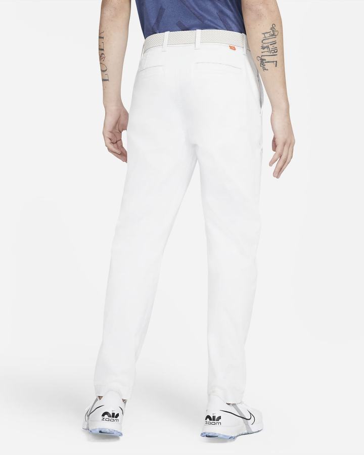 Pantalones Nike Dri-FIT UV Standard Fit Golf Chino Hombre Blancas | KNRQS-3915