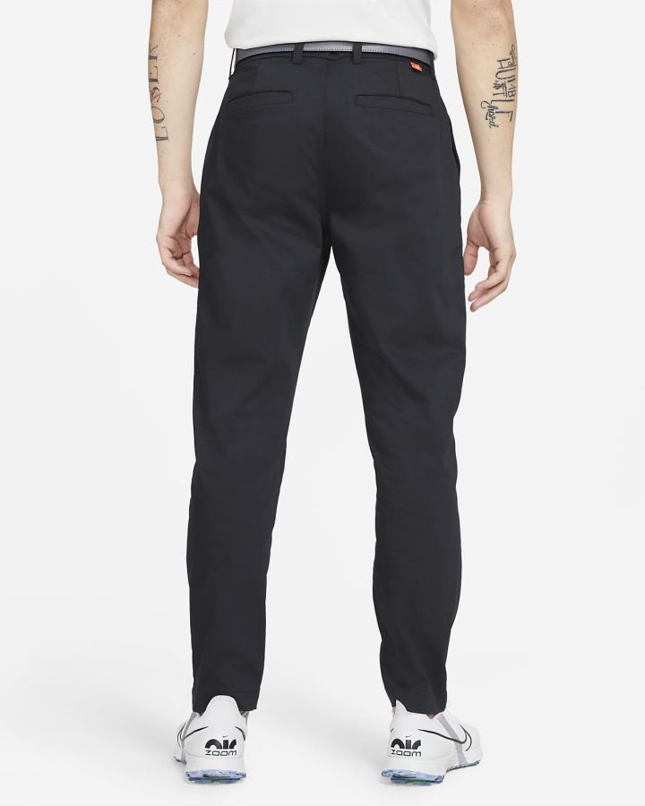 Pantalones Nike Dri-FIT UV Standard Fit Golf Chino Hombre Negras | NHLGU-9158