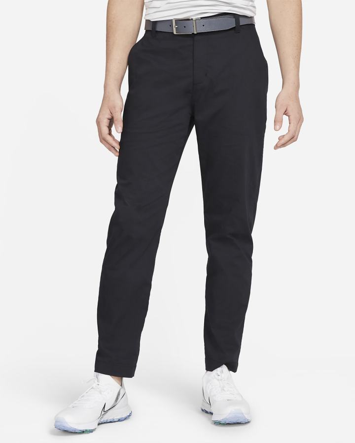 Pantalones Nike Dri-FIT UV Standard Fit Golf Chino Hombre Negras | NHLGU-9158