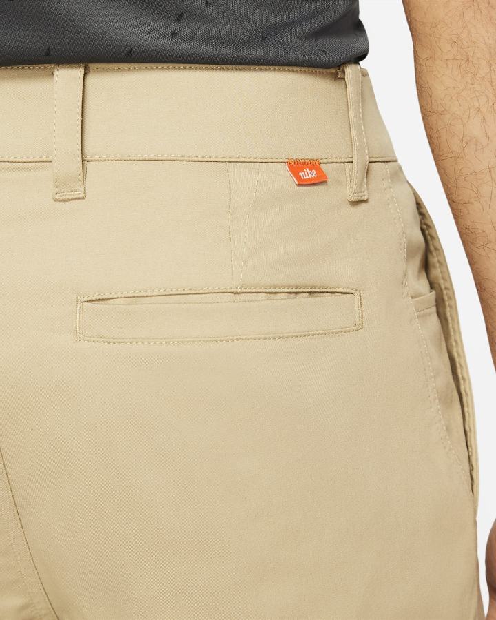 Pantalones Nike Dri-FIT UV Standard Fit Golf Chino Hombre Beige | NHLVB-5481