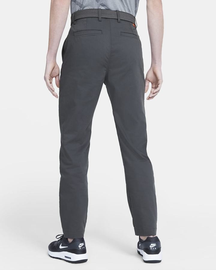 Pantalones Nike Dri-FIT UV Standard Fit Golf Chino Hombre Gris Oscuro | PACNY-4670
