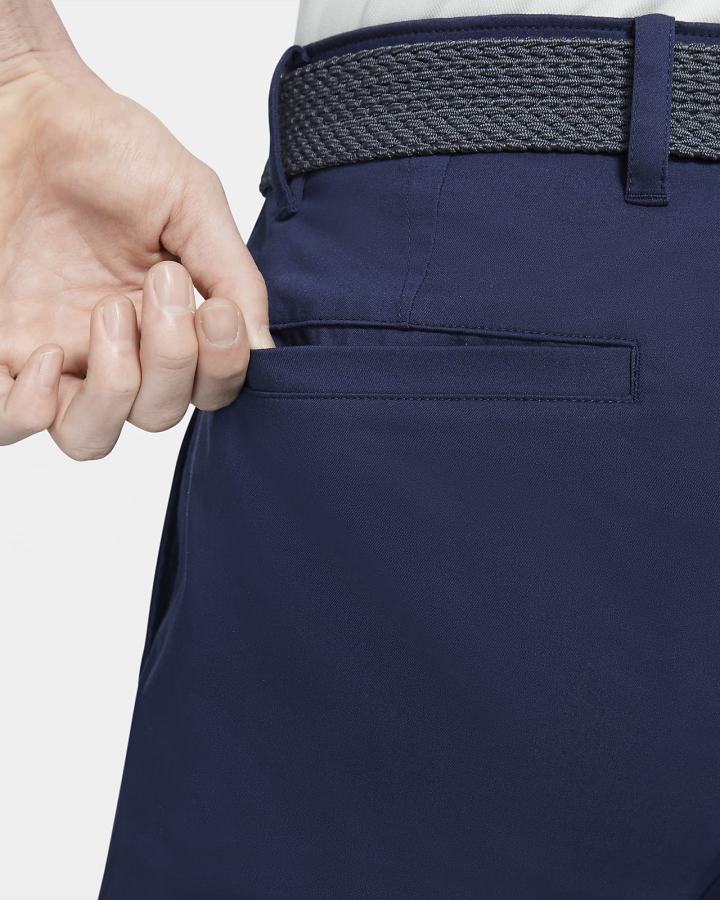 Pantalones Nike Dri-FIT UV Standard Fit Golf Chino Hombre Obsidian | XHOUR-9273