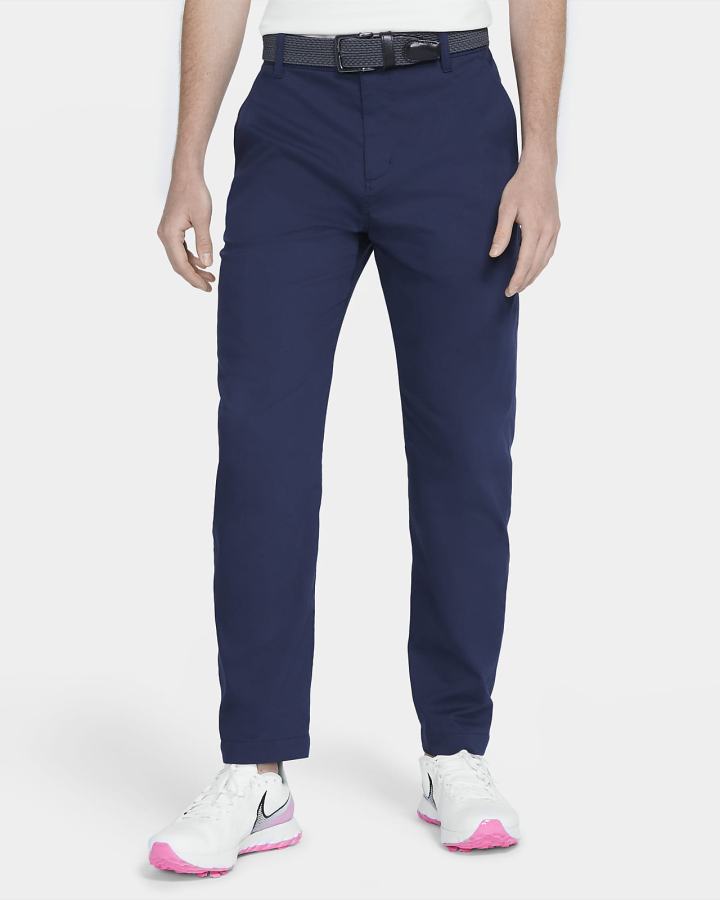 Pantalones Nike Dri-FIT UV Standard Fit Golf Chino Hombre Obsidian | XHOUR-9273