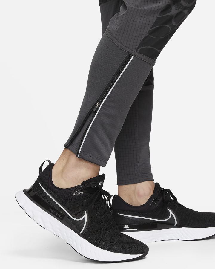 Pantalones Nike Dri-FIT Wild Run Phenom Elite Woven Estampadas Running Hombre Negras Gris Oscuro | KEOCW-5086