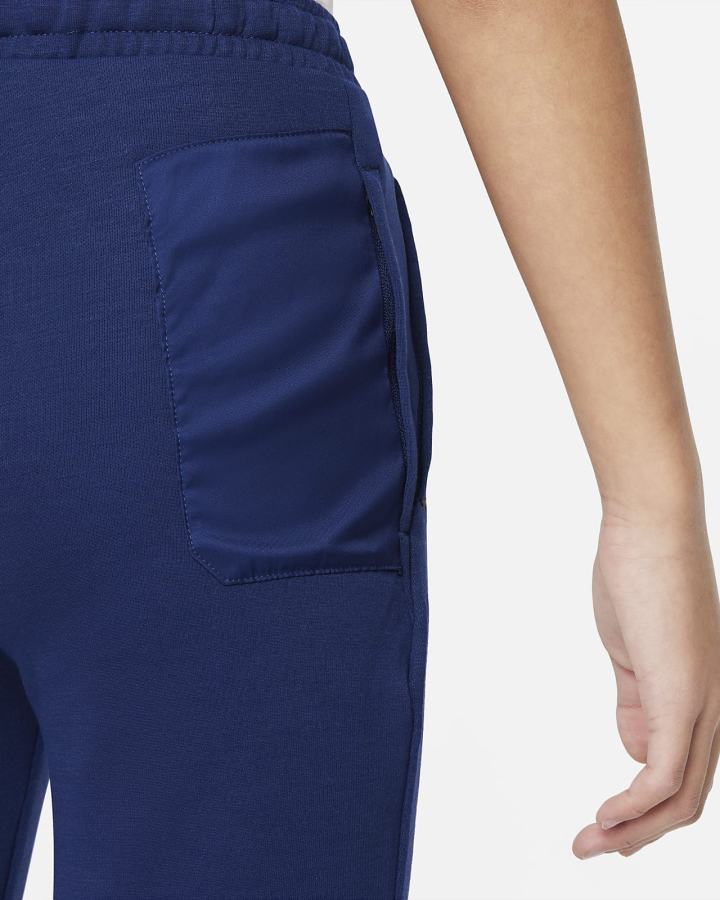 Pantalones Nike FC Barcelona Kids Dri-FIT Travel Soccer Niña Azules Naranjas | GCNTF-4896