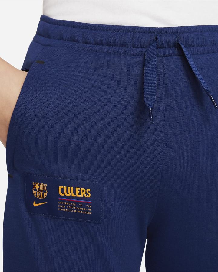 Pantalones Nike FC Barcelona Kids Dri-FIT Travel Soccer Niño Azules Naranjas | RXSZJ-0465