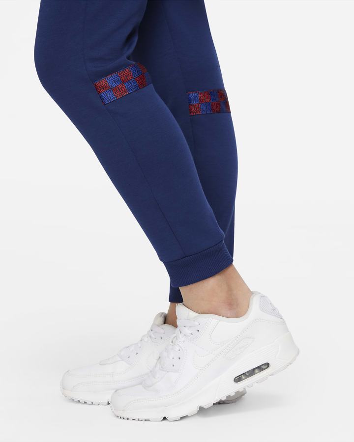 Pantalones Nike FC Barcelona Kids Dri-FIT Travel Soccer Niño Azules Naranjas | RXSZJ-0465