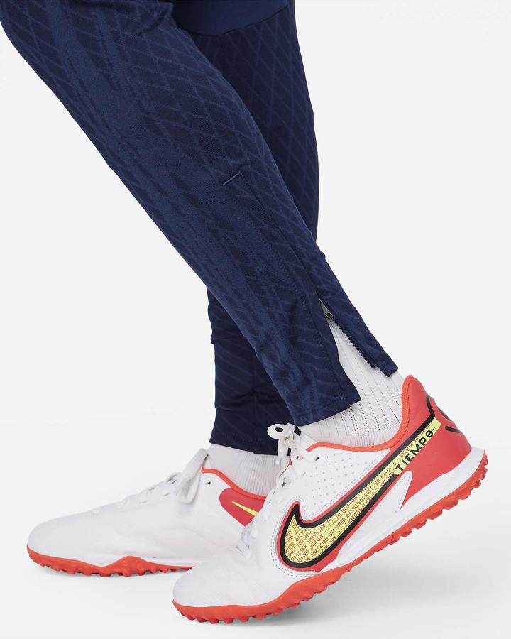Pantalones Nike FFF Strike Kids Dri-FIT Knit Soccer Niño Azul Marino Azul Real Metal Doradas | GAZWE-9782