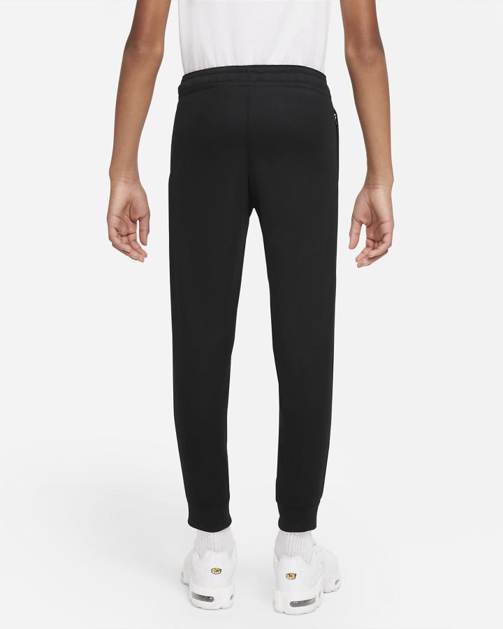 Pantalones Nike F.C. Dri-FIT Kids Knit Soccer Niño Negras Blancas | TAKEI-9738