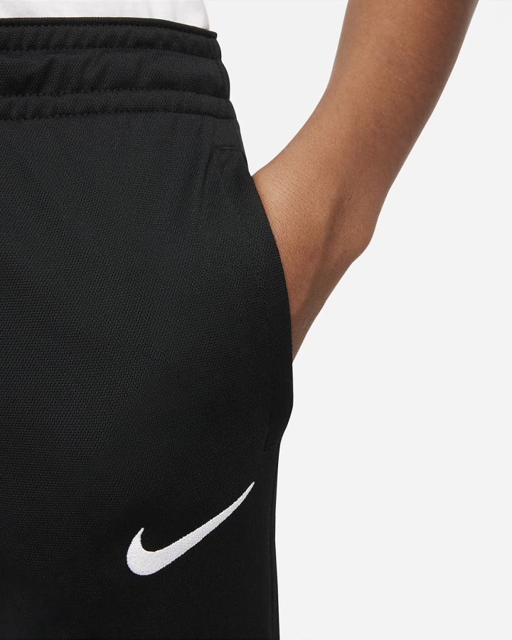 Pantalones Nike F.C. Dri-FIT Kids Knit Soccer Niño Negras Blancas | TAKEI-9738