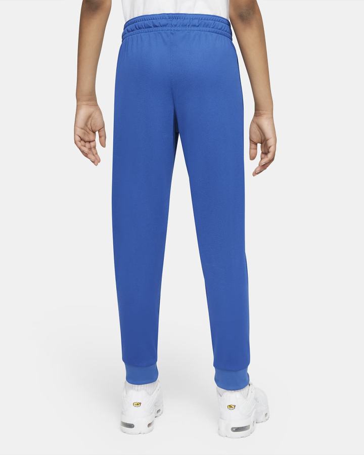 Pantalones Nike F.C. Dri-FIT Kids Knit Soccer Niño Azules Oscuro Negras | VKFPH-0831