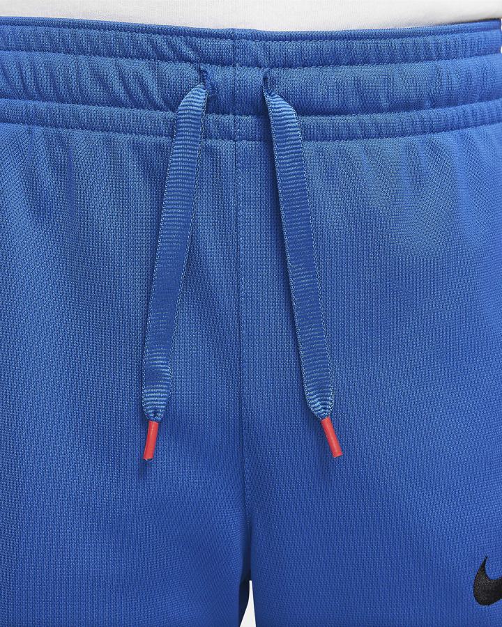 Pantalones Nike F.C. Dri-FIT Kids Knit Soccer Niño Azules Oscuro Negras | VKFPH-0831