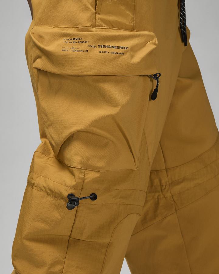 Pantalones Nike Jordan 23 Engineered Statement Woven Hombre Amarillo | KLBXN-3456