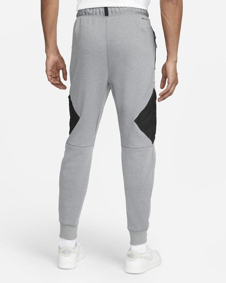 Pantalones Nike Jordan Dri-FIT Air Fleece Hombre Gris Oscuro Negras | EZWDX-6731