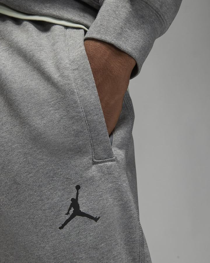 Pantalones Nike Jordan Dri-FIT Sport Crossover Fleece Hombre Gris Oscuro Negras | JCLUR-1572