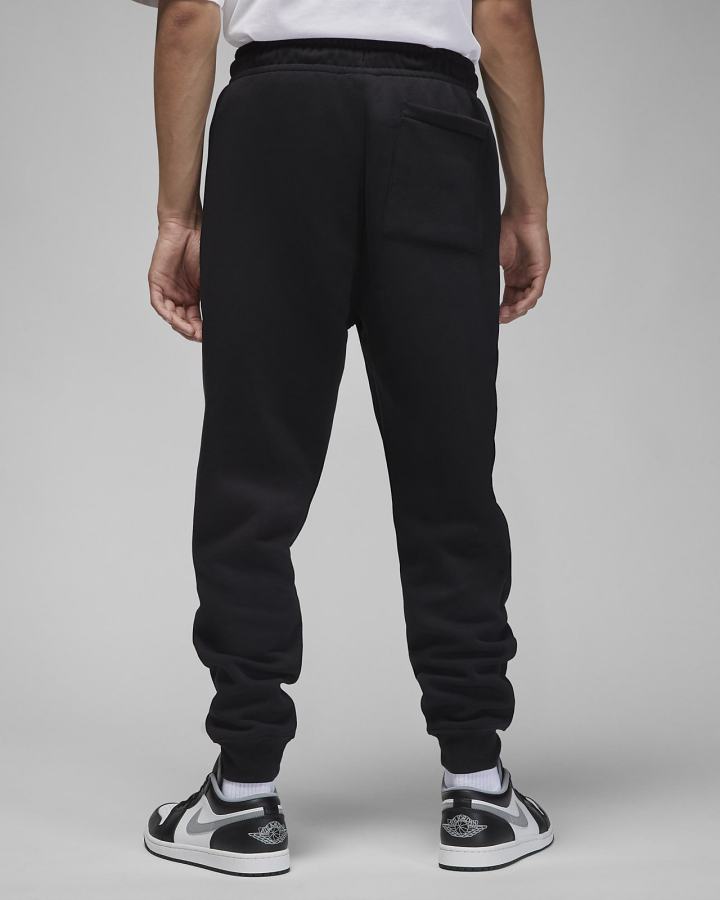 Pantalones Nike Jordan Essential Fleece Hombre Negras Blancas | BYUMX-7564